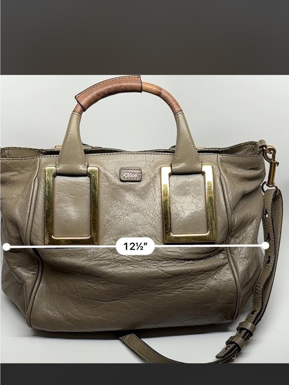 Chloe Ethel leather brown handbag - Picture 6 of 8